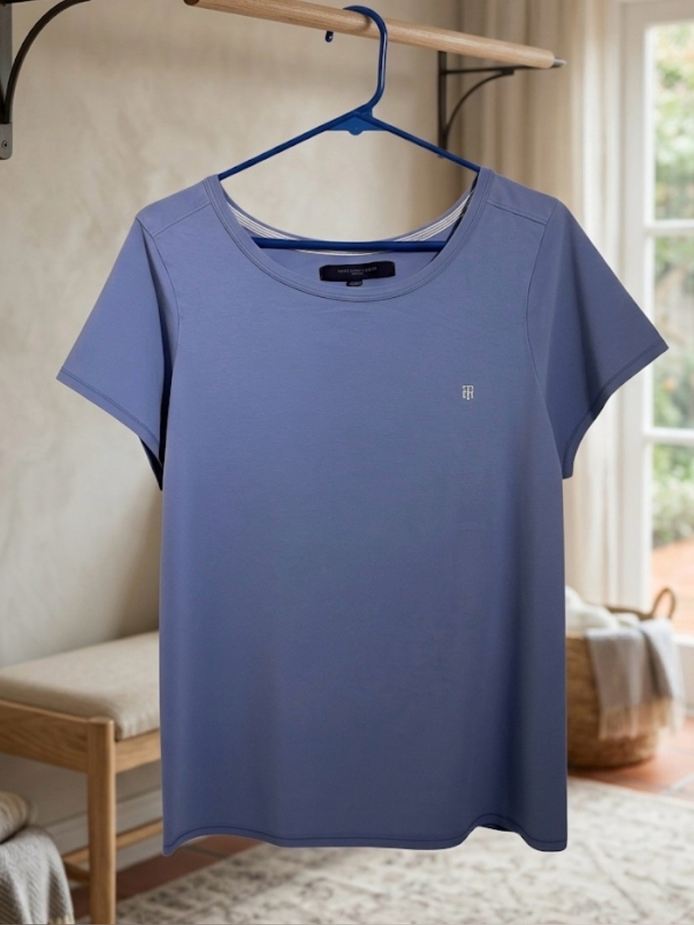 Tommy Hilfiger Blue Sleepwear T-Shirt Size Large